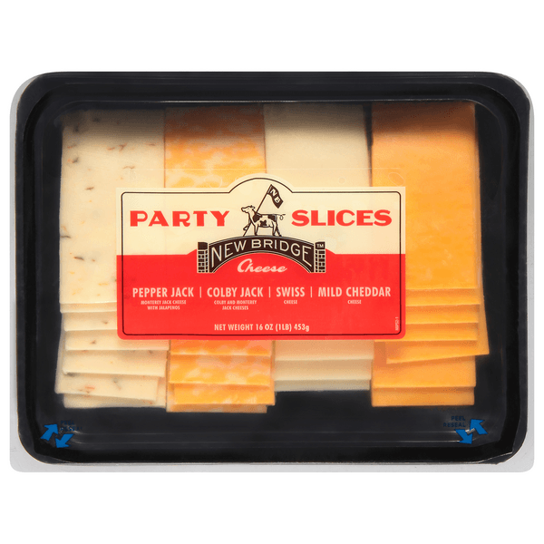 New Bridge Party Slices Assorted Cheese