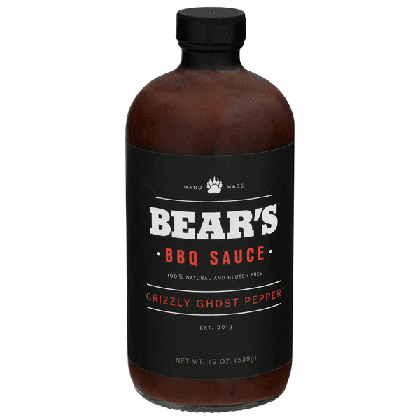 Bear'S Bbq Sauce Grizzly Ghost Pepper