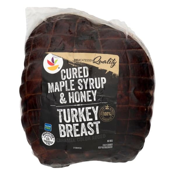 Stop & Shop Deli Turkey Breast Cured Maple Syrup & Honey (Regular Sliced
