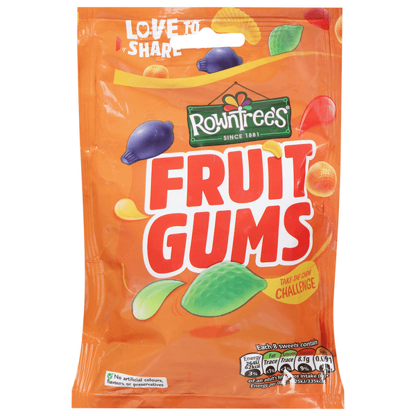 Rowntree'S Fruit Gums Candy