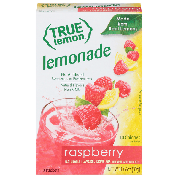 True Lemon Raspberry Lemonade Drink Mix