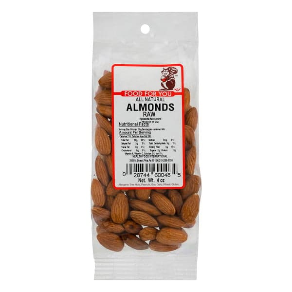 Food For You Raw Almonds