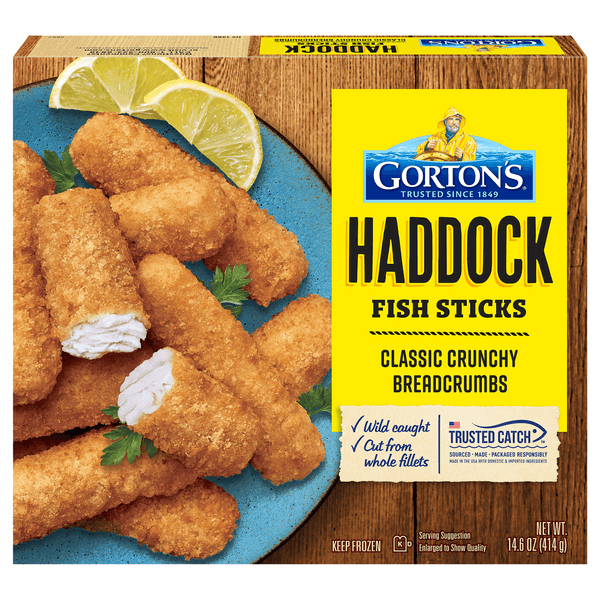 Gortons Fish Sticks Haddock Premium