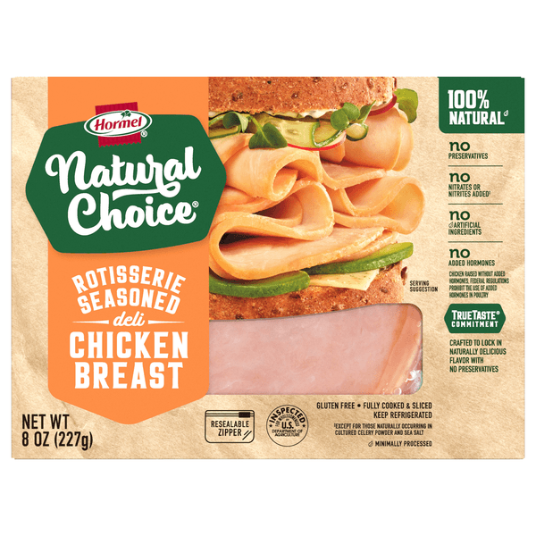 Hormel Chicken Breast Rotisserie Seasoned Deli