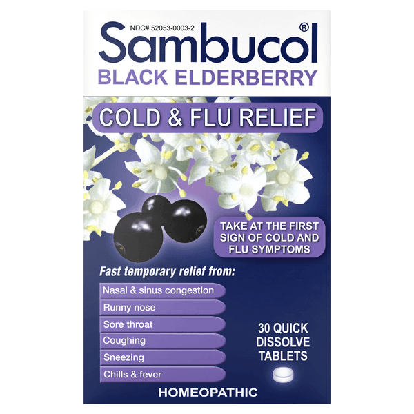 Sambucol Black Elderberry Cold & Flu Relief