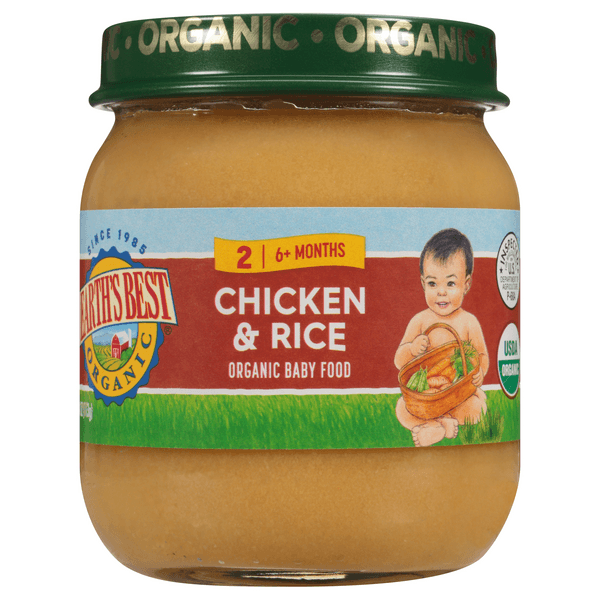 Earth'S Best Stage 2 Chicken & Rice Organic