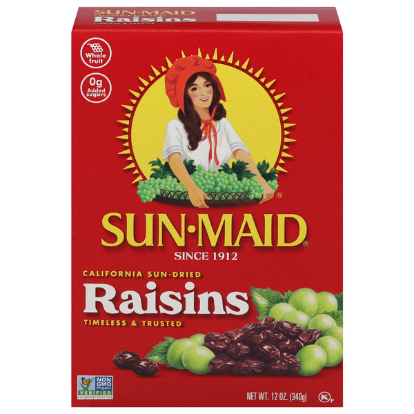 Is it Yeast Free? Sun-maid Raisins Natural California