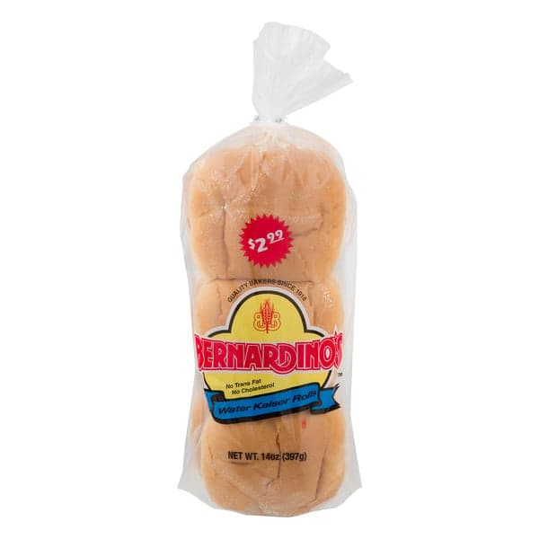 Bernardino'S Water Kaiser Rolls