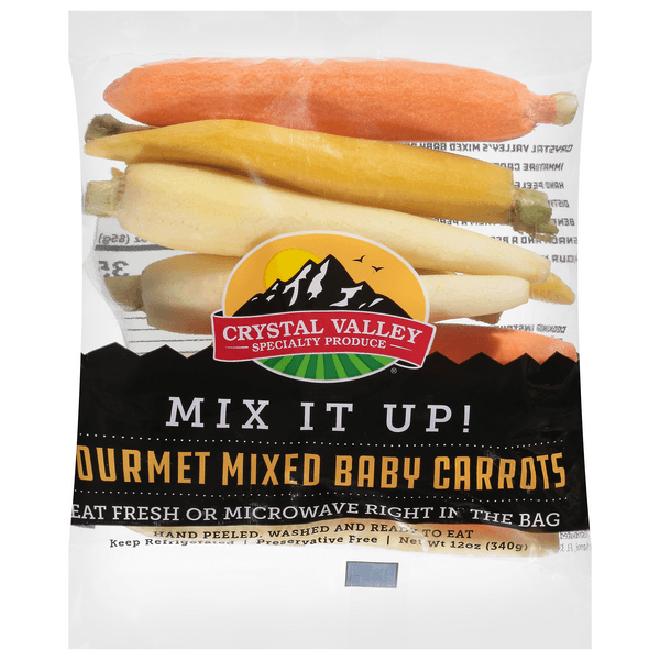 Crystal Valley Gourmet Mixed Baby Carrots