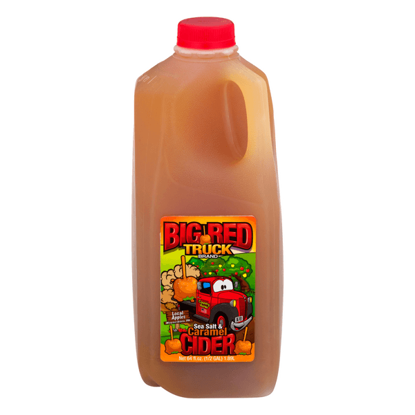 Big Red Truck Brand Sea Salt Caramel Cider
