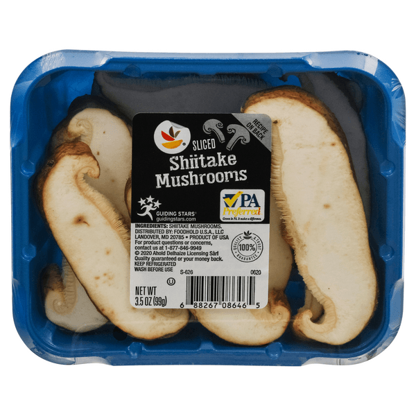 Stop & Shop Shiitake Mushrooms Sliced