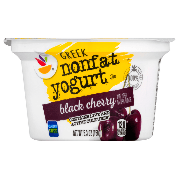 Giant Fruit On The Bottom Greek Yogurt Black Cherry Nonfat