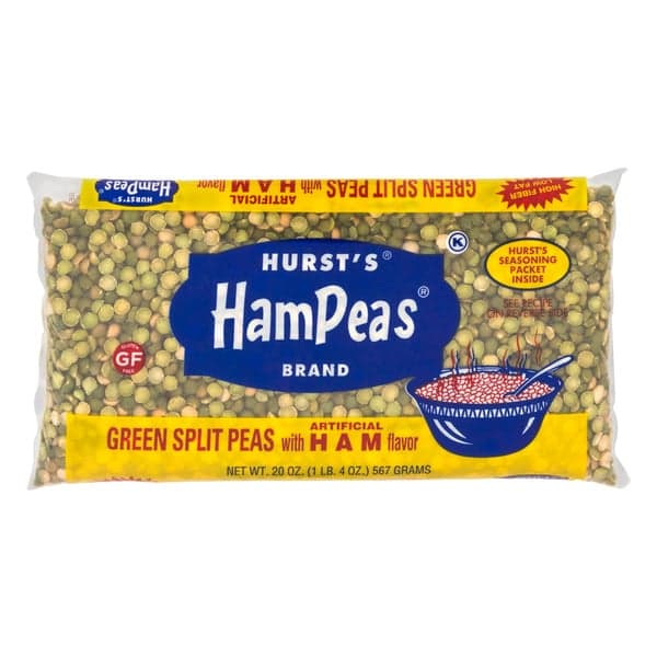 Hurst'S Hambeens Split Peas, Green