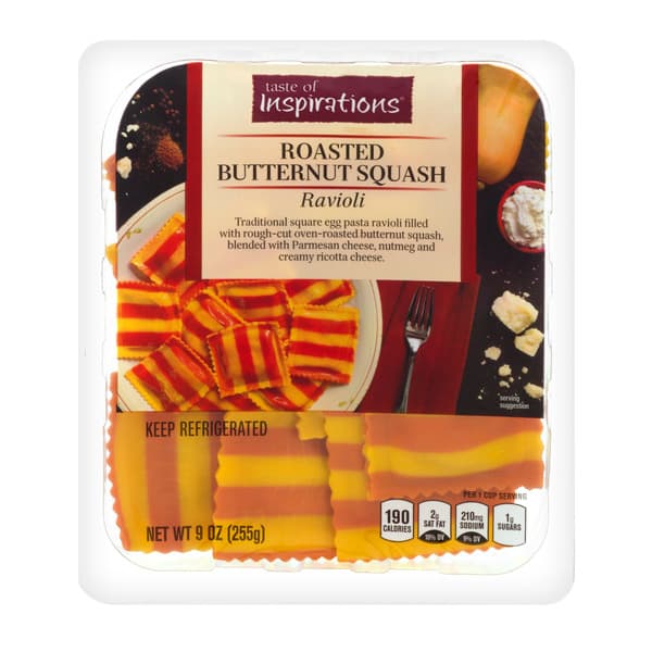 Taste Of Inspirations Ravioli Roasted Butternut Squash