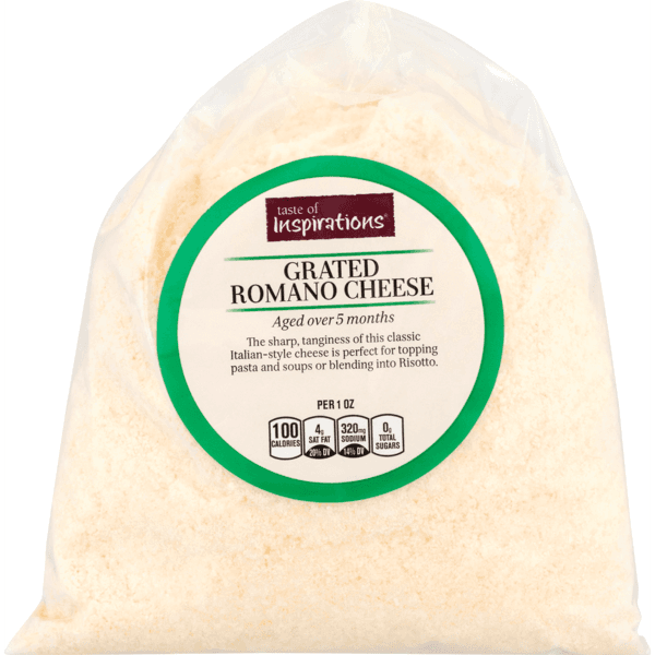 Taste Of Inspirations Romano Cheese Grated