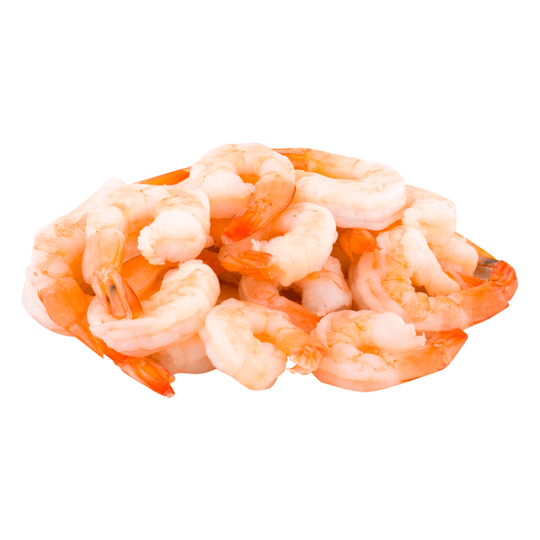 Our Brand Cooked Shrimp Tail-On Jumbo - 26- Per Lb Fresh