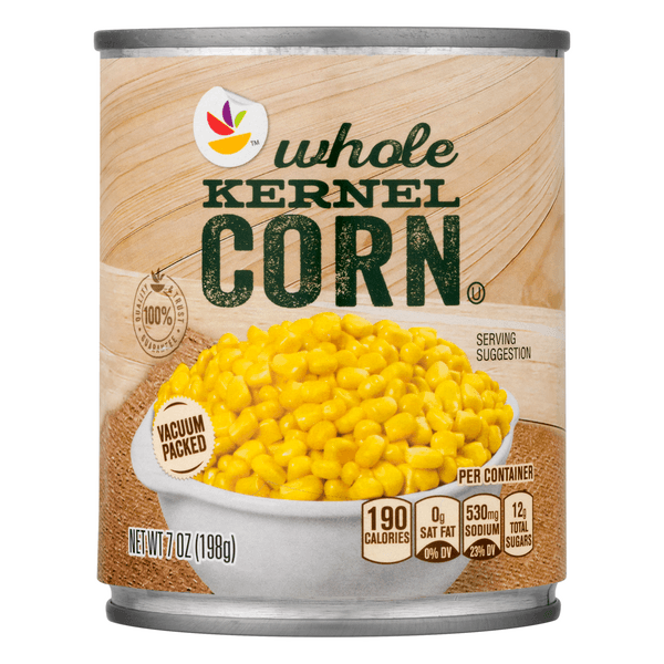 Stop & Shop Whole Kernel Corn Vacuum Packed