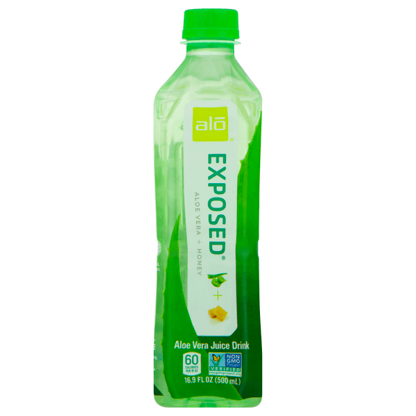 Alo Exposed Aloe Vera Juice Drink Original + Honey