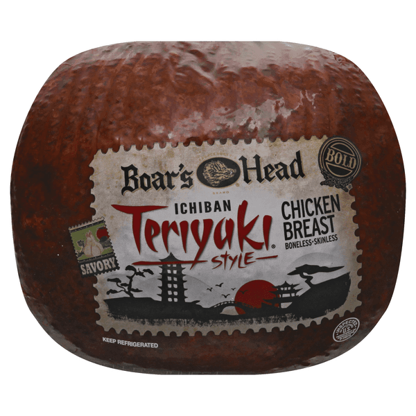 Boar'S Head Deli Chicken Breast Ichiban Teriyaki Style (Thin Sliced