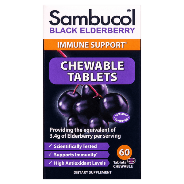 Sambucol Immune Support Black Elderberry Chewable