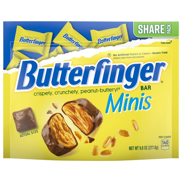 Butterfinger Minis Peanut Butter Candy Bar Share