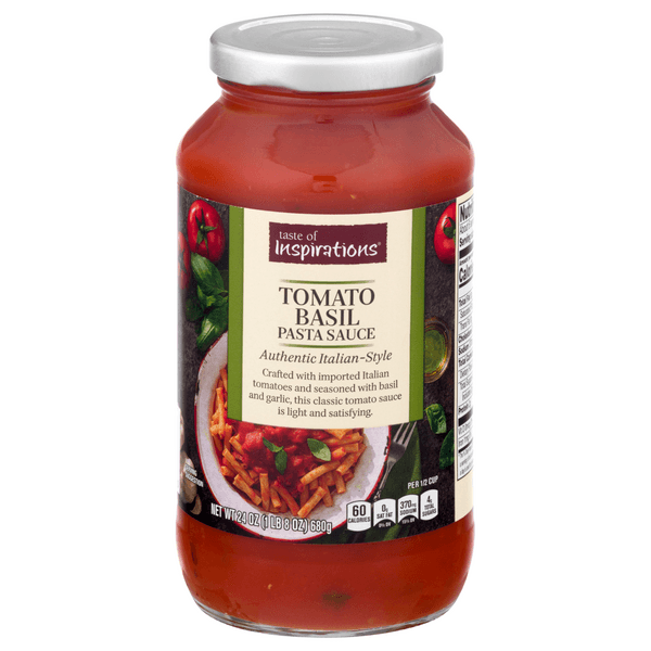 Taste Of Inspirations Pasta Sauce Tomato Basil