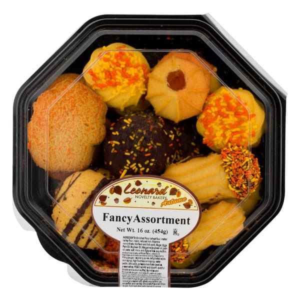 Leonard Novelty Bakery Fancy Assortment Cookies
