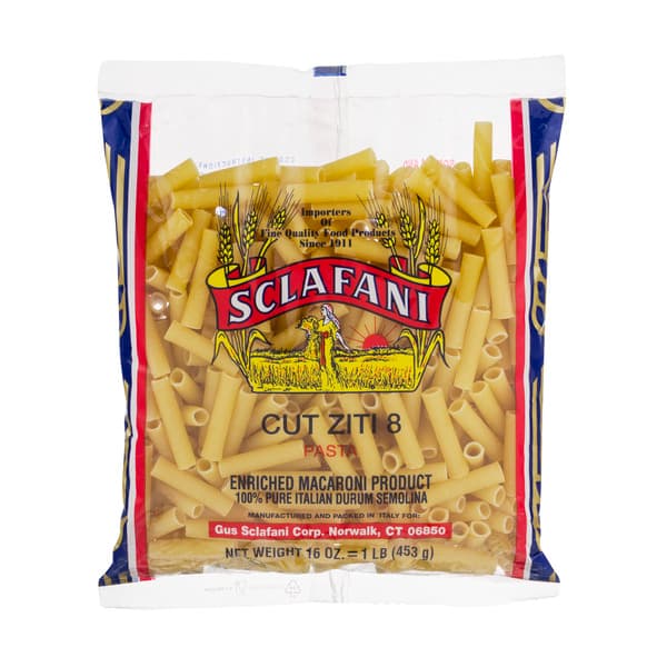 Sclafani Cut Ziti Pasta No