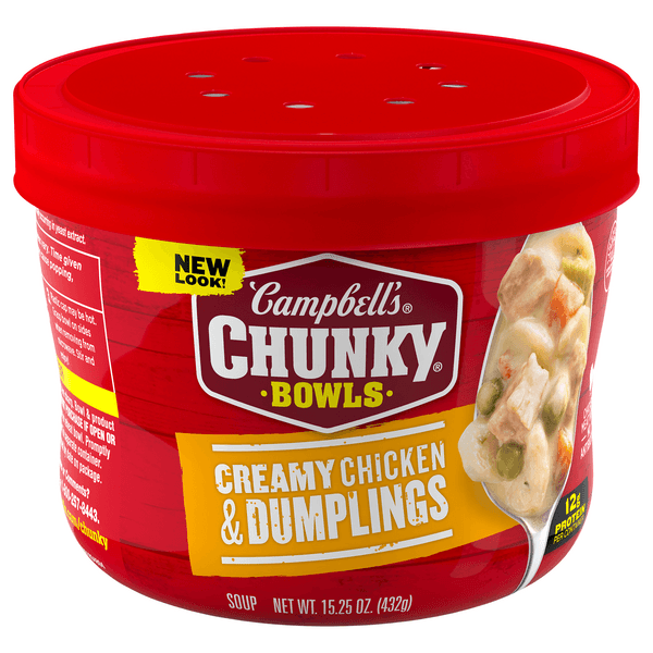 Campbell'S Chunky Creamy Chicken And Dumplings Soup
