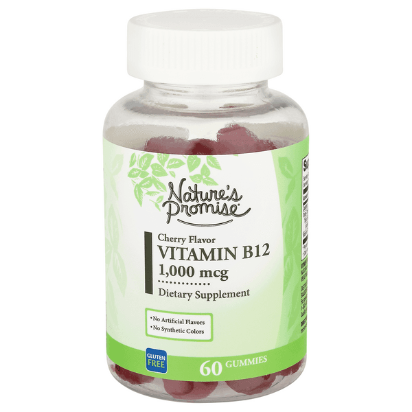 Nature'S Promise Vitamin B12 Gummies Cherry Flavor