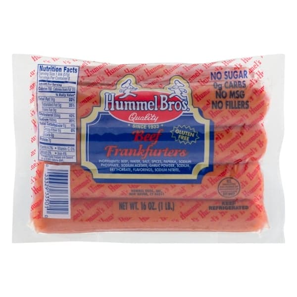 Hummel Bros. Beef Frankfurters