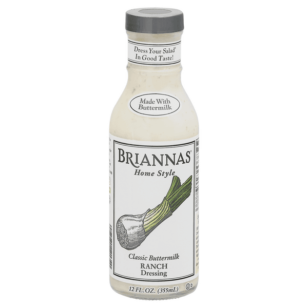 Briannas Dressing Home Style Ranch Classic Buttermilk