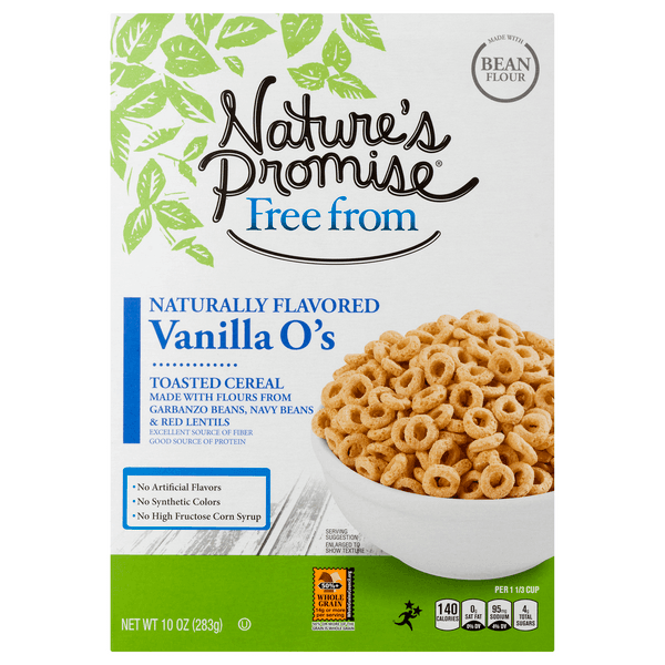 Nature'S Promise Free From Vanilla O'S Toasted Cereal