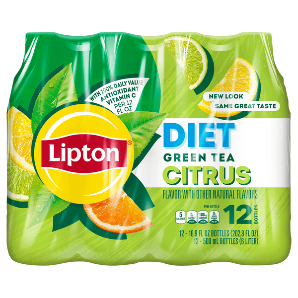 Lipton Green Tea Diet Citrus
