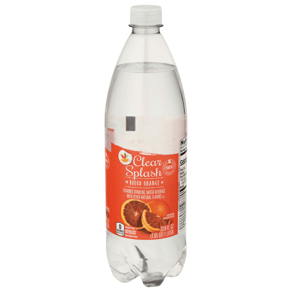 Stop & Shop Clear Splash Sparkling Water Blood Orange