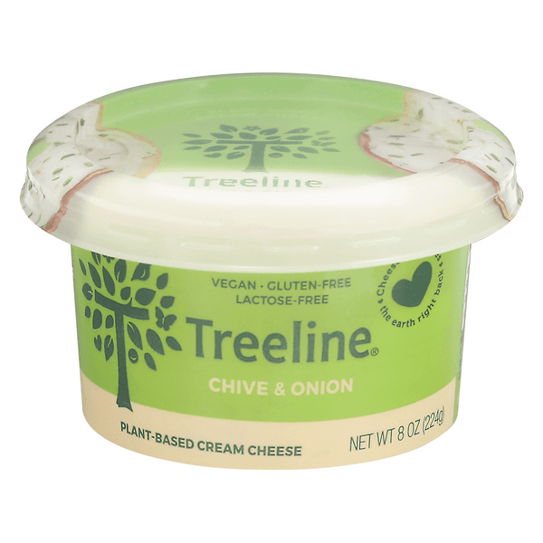Treeline Cream Cheese Chive & Onion Plant-Based Vegan