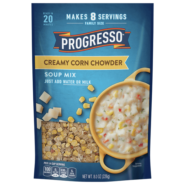 Is it Milk Free? Prog Dry Soup Mix Crmy Corn Chwder