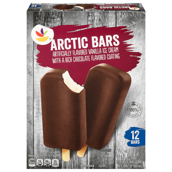 Stop & Shop Arctic Ice Cream Bars Vanilla