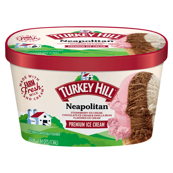 Turkey Hill Premium Neapolitan Ice Cream