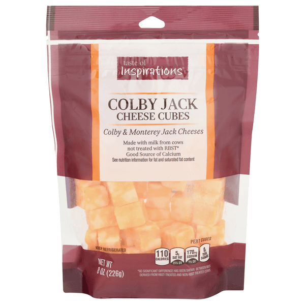 Taste Of Inspirations Colby Jack Cheese Cubes