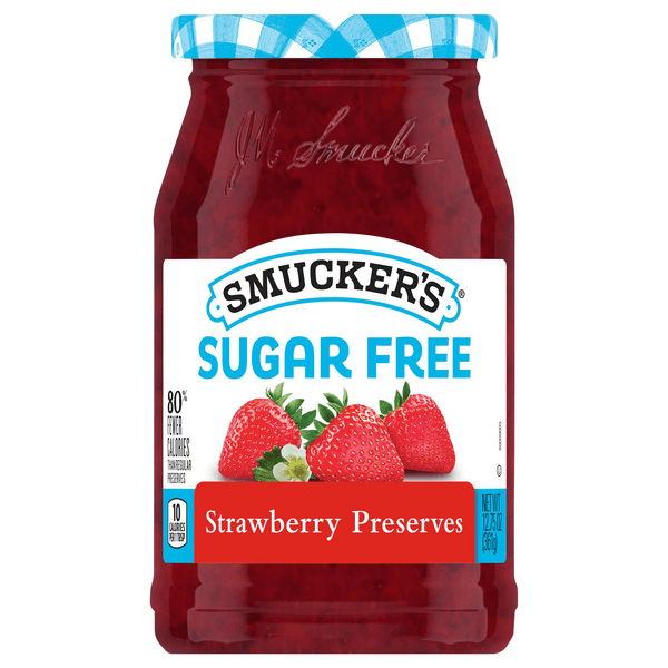 Smuckers Preserves Sugar Free Strawberry