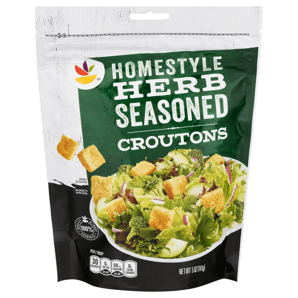 Stop & Shop Croutons Herb Seasoned