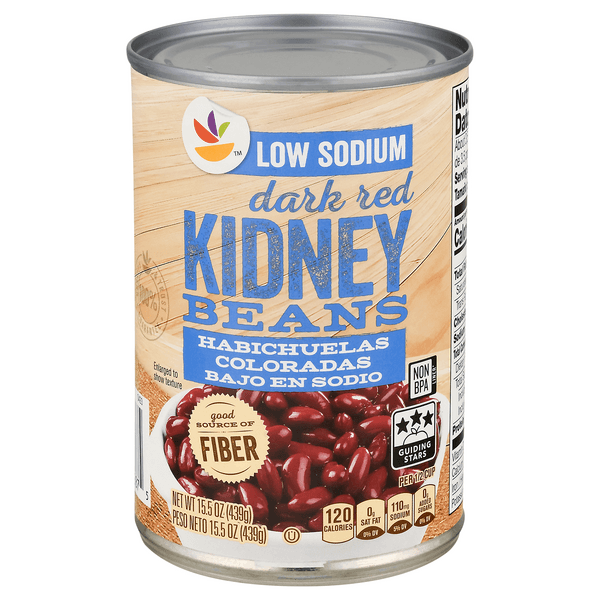 Stop & Shop Dark Red Kidney Beans Low Sodium