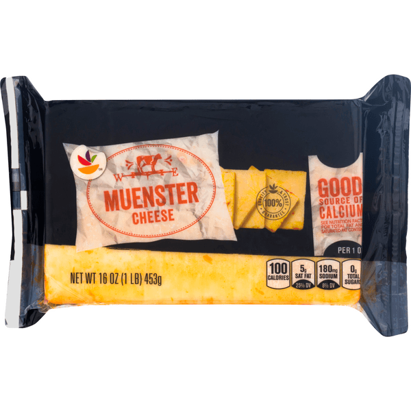 Stop & Shop Muenster Cheese Chunk Natural