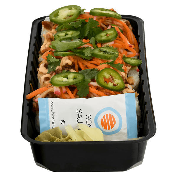 Hissho Sushi Bahn Mi Inspired Bbq Roll Cooked (Avail. 11Am - 7Pm