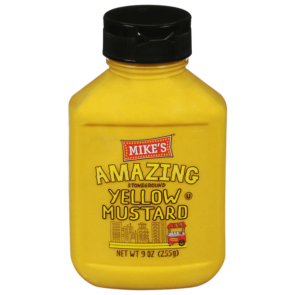 Mike'S Amazing Stoneground Yellow Mustard