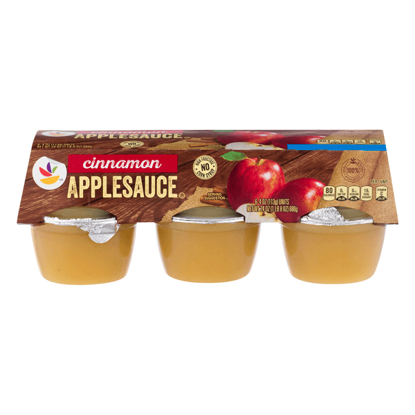 Stop & Shop Applesauce Cups Cinnamon