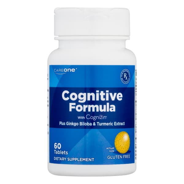 Careone Cognitive Formula Plus Ginkgo Biloba & Turmeric Extract