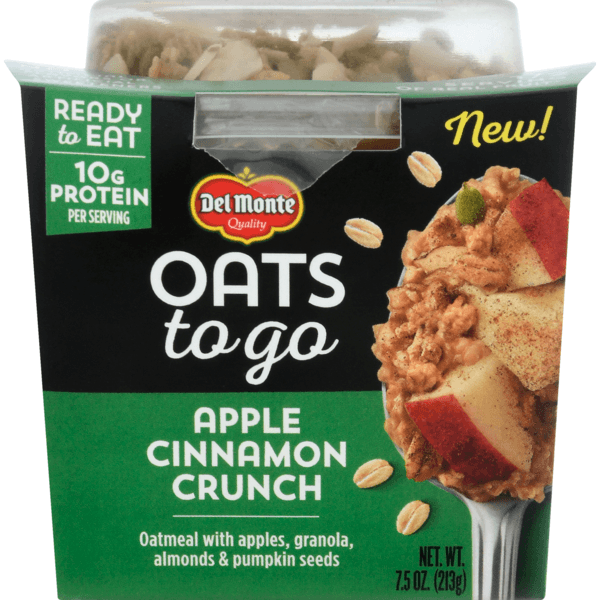 Del Monte Oats To Go Apple Cinnamon Crunch