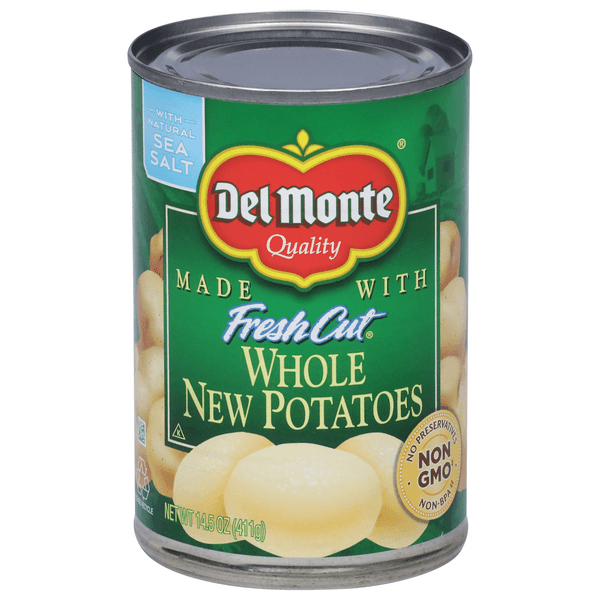 Del Monte Fresh Cut Potatoes New Whole With Natural Sea Salt